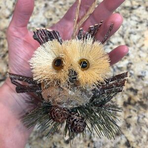 Owl ornament w/freebie